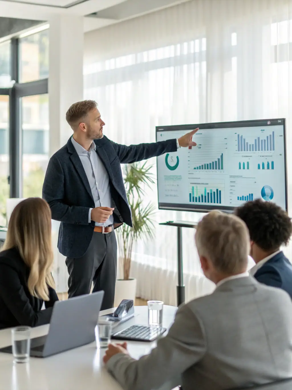A professional image showcasing the Prosci ADKAR model, visually representing the structured approach to change management and adoption.